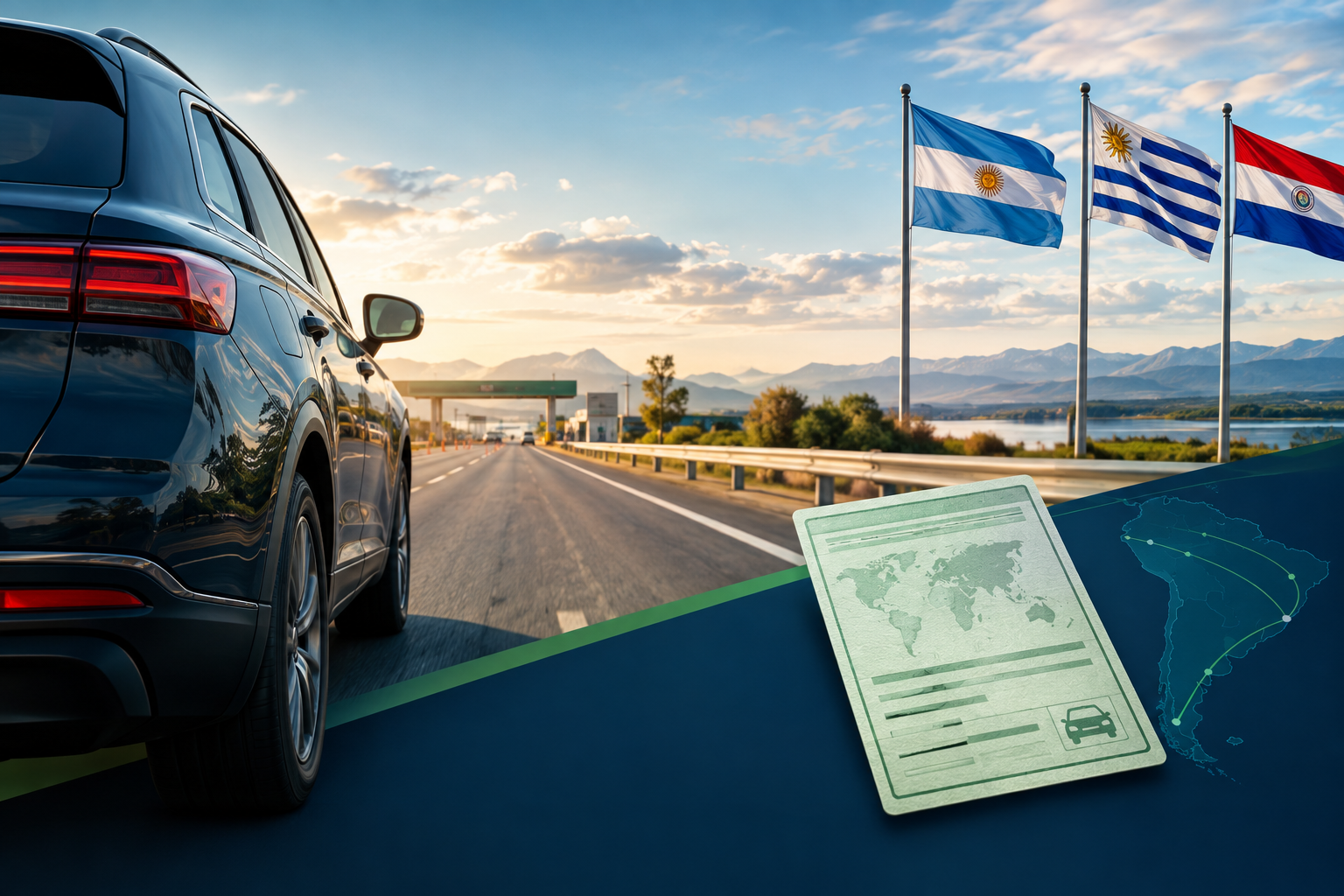 Carta Verde para viagens ao Mercosul